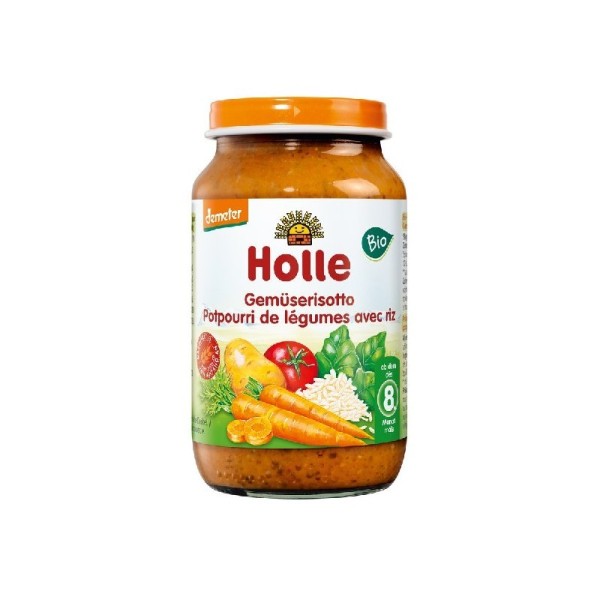 HOLLE POTITO RISOTO CON VERDURAS 220G