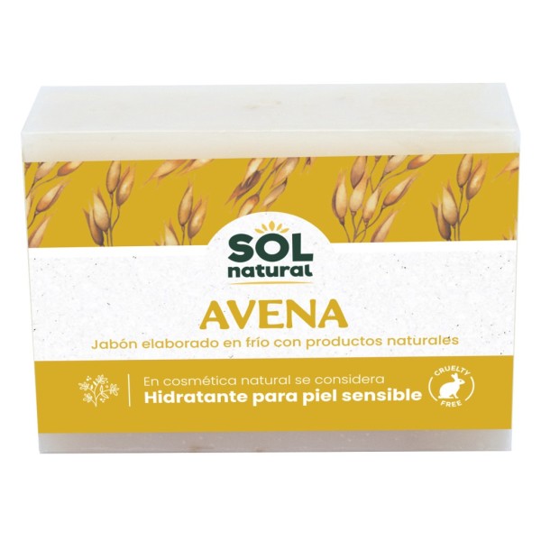 SOLNATURAL JABON DE AVENA 100G