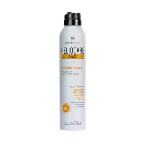 HELIOCARE 360º SPF 50+ INVISIBLE SPRAY PROTECTOR SOLAR 1 ENVASE 200 ML