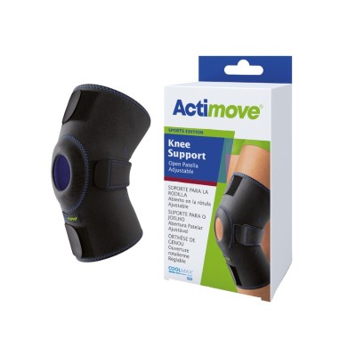 ACTIMOVE RODILLERA ROTULA ABIERTA SPORT EDITION 1 UNIDAD TALLA UNICA