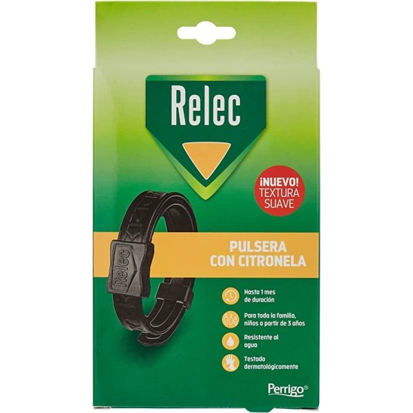 RELEC PULSERA AROMATICA 1 UNIDAD FAMILIA NEGRA