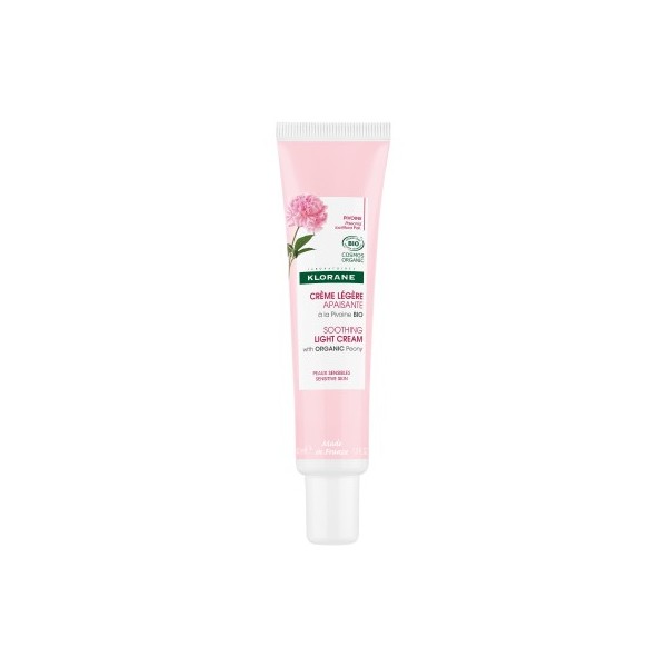 KLORANE CREMA LIGERA CALMANTE A LA PEONIA BIO 1 ENVASE 40 ML