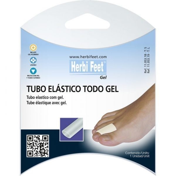 TUBO ELASTICO RECORTABLE HERBI FEET TODO GEL TALLA L