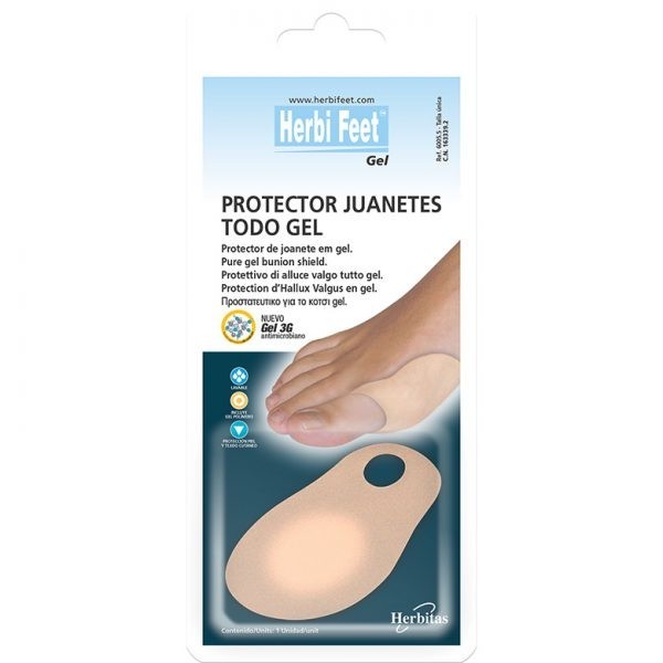 PROTECTOR JUANETES TODO GEL HERBI FEET T/U