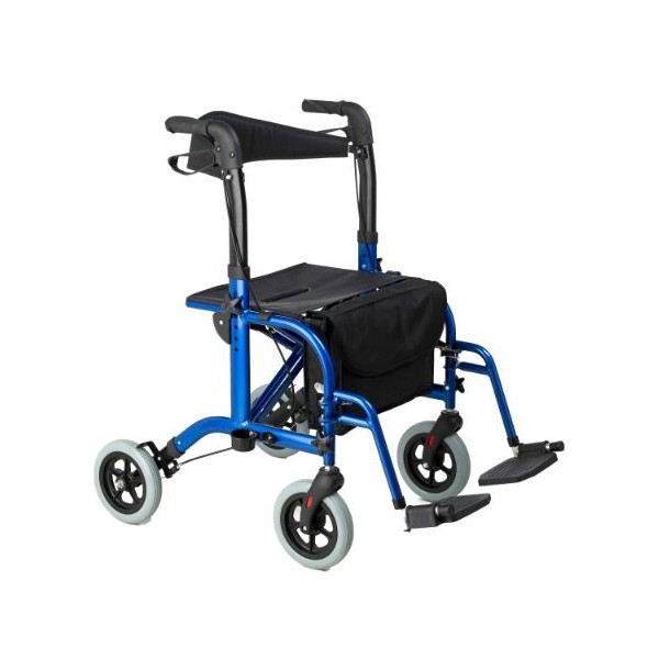 ANDADOR PASEO CONVERTIBLE EN SILLA AZUL OGI