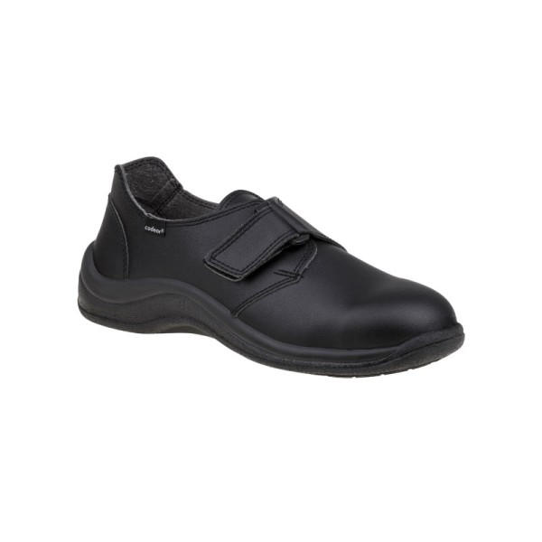 ZAPATO MYCODEOR VELCRO SEGURIDAD NEGRO T/38