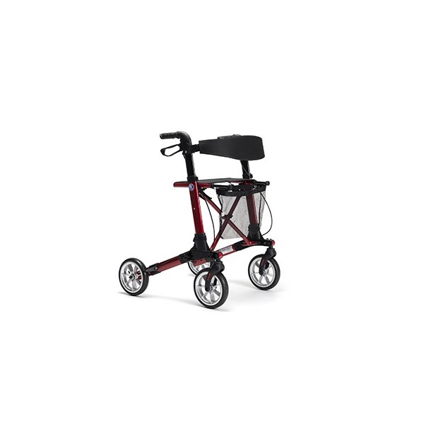 ANDADOR ROLLATOR QUADRI LIGHT ROJO VERMEIREN