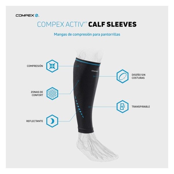 PANTORRILLERA COMPLEX ACTIV CALF SLEEVES DJO T/XL