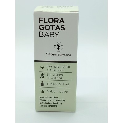 FLORA GOTAS BABY FARMACIA SABARIS 5.4 ML