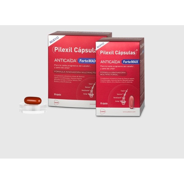 PILEXIL CAPSULAS ANTICAIDA FORTEMAX 60 CAPSULAS