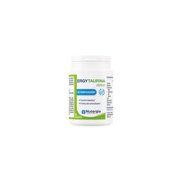 ERGYTAURINA DETOX 60 CAPSULAS NUTERGIA