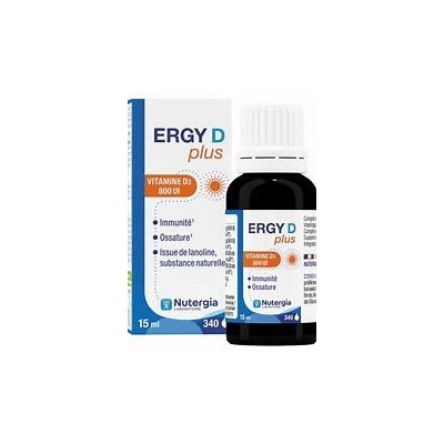 ERGY D PLUS 15 ML NUTERGIA