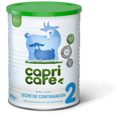 CAPRICARE 2 PREPARADO LACTANTES DESDE 6ºMES LECHE DE CABRA 1 ENVASE 800 G