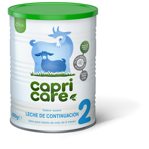 CAPRICARE 2 PREPARADO LACTANTES DESDE 6ºMES LECHE DE CABRA 1 ENVASE 800 G