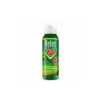 RELEC FUERTE FAMILIAR REPELENTE DE MOSQUITOS DE USO HUMANO 1 ENVASE 125 ml