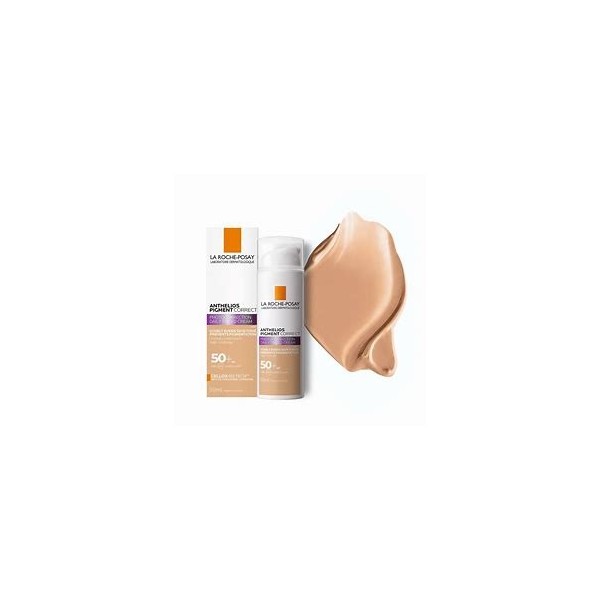 ANTHELIOS PIGMENT CORRECT SPF 50+ LA ROCHE POSAY 1 BOTE 50 ml TONO CLARO