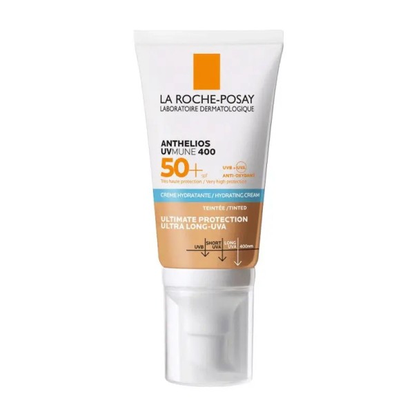 ANTHELIOS CREMA HIDRATANTE SPF 50+ COLOR 1 BOTE 50 ml