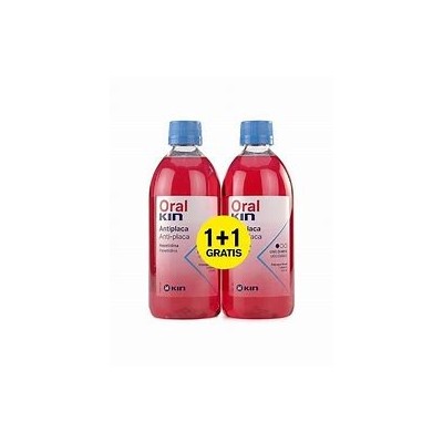 ORALKIN ENJUAGUE BUCAL 2 FRASCOS 500 ML PACK 1+1