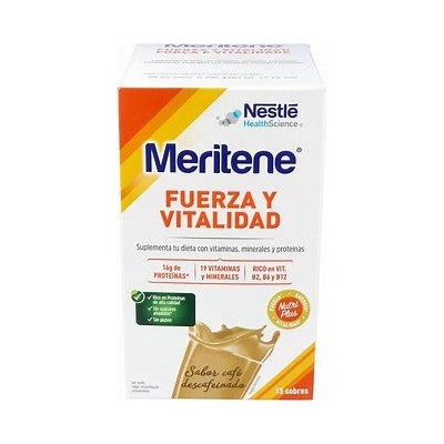 Meritene 30 g 15 u cafe descafeinado