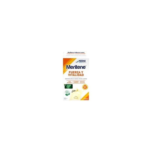 MERITENE FUERZA Y VITALIDAD BATIDO 15 SOBRES 30 g SABOR VAINILLA