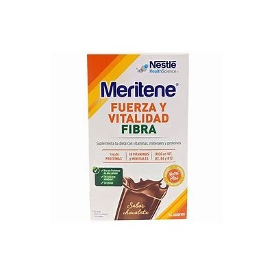 Meritene fibra 35 g 14 sobres chocolate