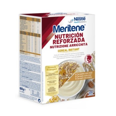 MERITENE CEREAL 8 CEREALES CON MIEL 600 G