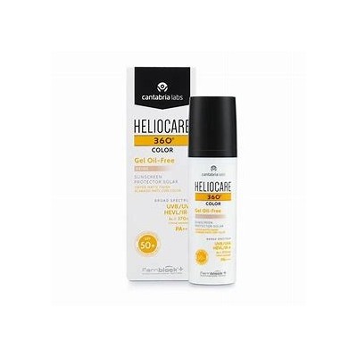 HELIOCARE 360º SPF 50+ COLOR GEL OIL-FREE PROTECTOR SOLAR 1 ENVASE 50 ml COLOR BEIGE