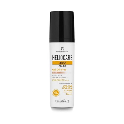 HELIOCARE 360º SPF 50+ COLOR GEL OIL-FREE PROTECTOR SOLAR 1 ENVASE 50 ml COLOR BEIGE