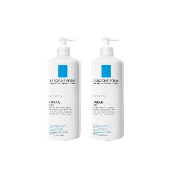 LA ROCHE POSAY LIPIKAR DUPLO LECHE REPITALIZANTE 750 ML