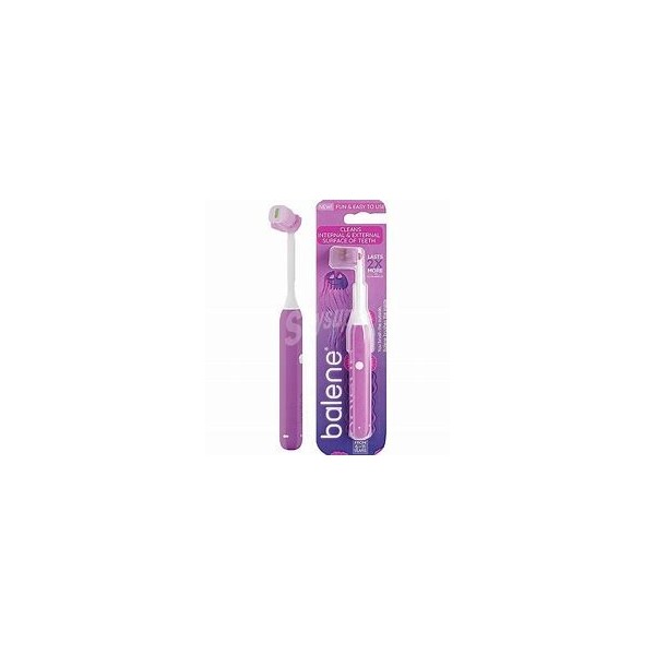 CEPILLO DENTAL INFANTIL BALENE KIDS 1 UNIDAD COLOR VIOLETA