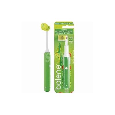 CEPILLO DENTAL INFANTIL BALENE KIDS 1 UNIDAD COLOR VERDE