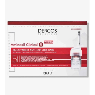 DERCOS AMINEXIL CLINICAL 5 WOMEN 21X6 ML