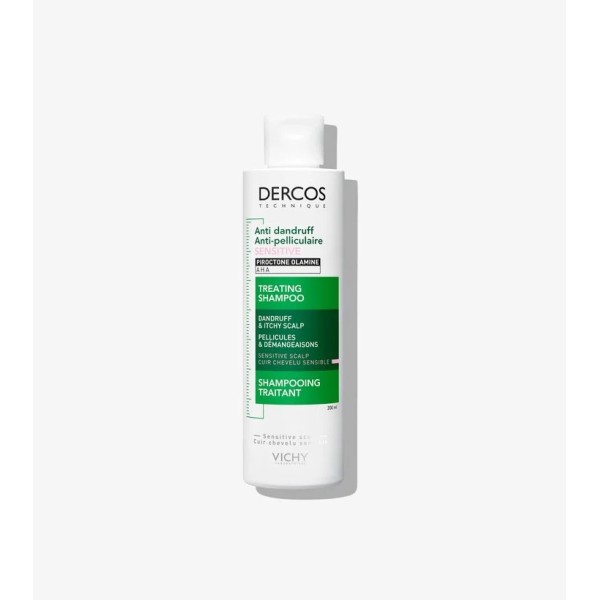 DERCOS CHAMPU ANTICASPA SENSITIVE CUERO CABELLUDO  SENSIBLE 200ML