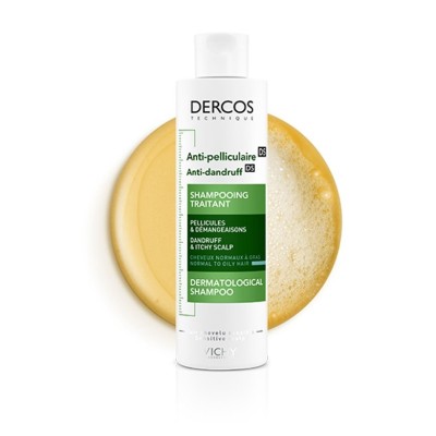 DERCOS CHAMPU ANTICASPA DS CABELLO NORMAL A GRASO 200 ML