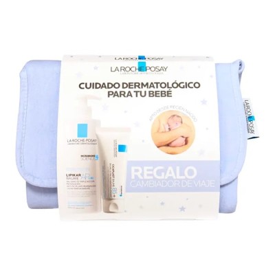 LA ROCHE POSAY PACK BEBE CICAPLAST BAUME + LIPIKAR BAUOME AP+M 400 ML + CAMBIADOR DE REGALO