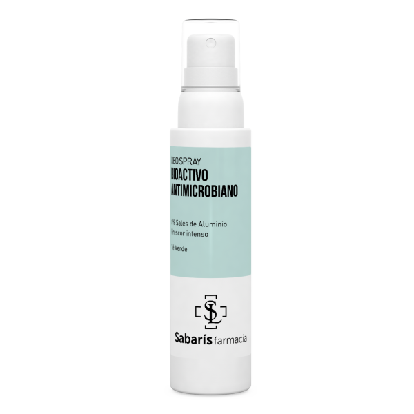 DESODORANTE SPRAY BIOACTIVO ANTIMICROBIANO SABARIS FARMACIA