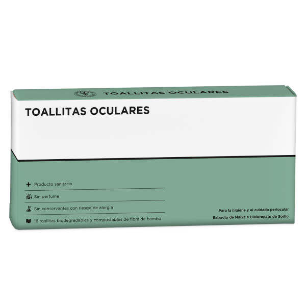 TOALLITAS OCULARES 18 UNI SABARIS FARMACIA