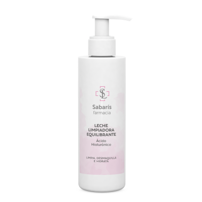 LECHE LIMPIADORA CARA OJOS 200 ML FARMACIA SABARIS