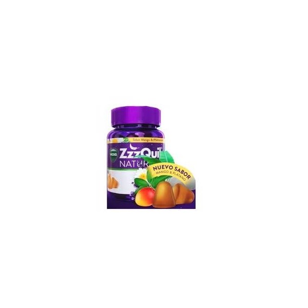 ZZZQUIL SUEÑO 60 GUMMIES SABOR MANGO & PLATANO