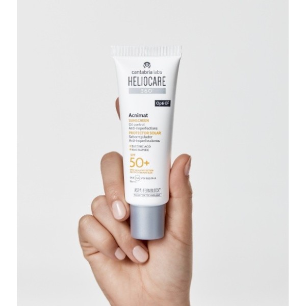 HELIOCARE 360º SPF 50+ ACNIMAT PROTECTOR SOLAR 1 ENVASE 50 ML