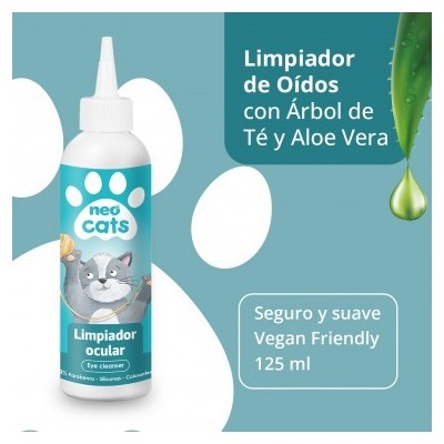 NEO CATS LIMPIADOR OCULAR 125 ML