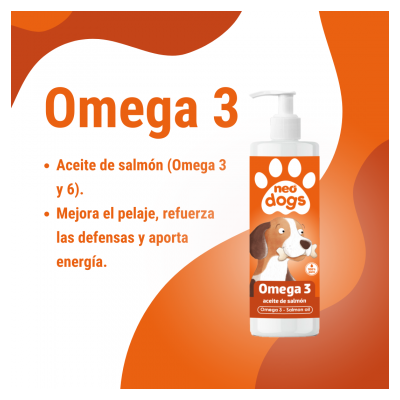 NEO DOGS OMEGA 3 ACEITE DE SALMON 300 ML