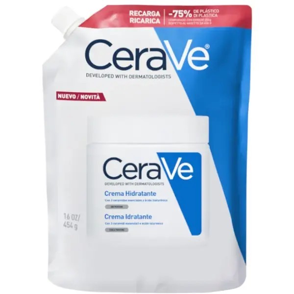 CREMA HIDRATANTE CERAVE 1 ENVASE 473 ml RECARGA