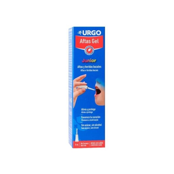 URGO AFTAS GEL JUNIOR 1 TUBO 8 ML