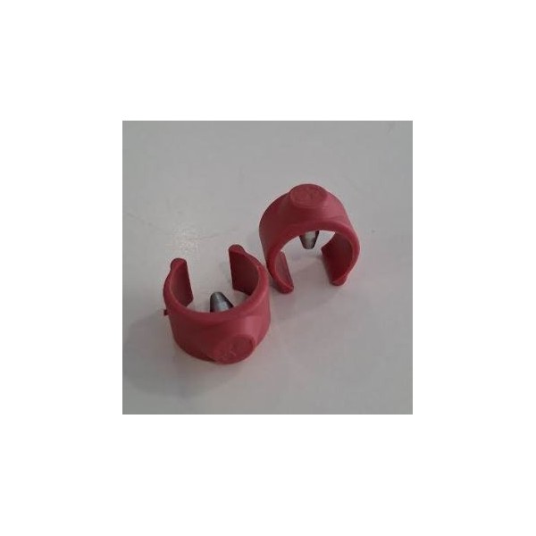 GANCHO/CLIP CAÑA BASTON INGLES CORAL 22MM FORTA