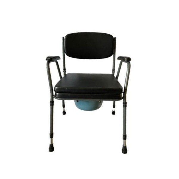 SILLA TAPIZADA C/INODORO REGULABLE EN ALTURA 2212 GARCIA Y SUCESORES