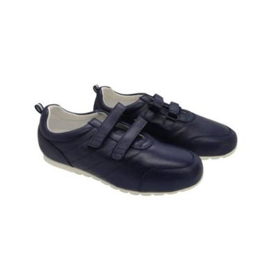 DEPORTIVO AZUL MARINO PIEL 708EX-PI SENZA CONFORT T/41