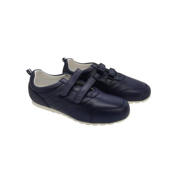 DEPORTIVO AZUL MARINO PIEL 708EX-PI SENZA CONFORT T/41