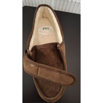 ZAPATILLA BORREGUILLO MARRON 811 SENZA T/41