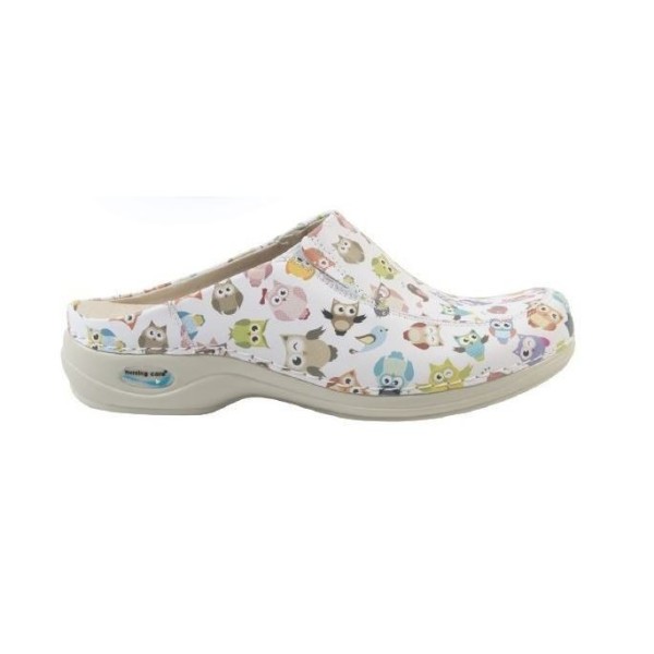 ZUECO WASH´GO C/ELASTICO PARIS -WG4F57 BUHOS T/41